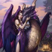  Purple Dragon by James Ryman