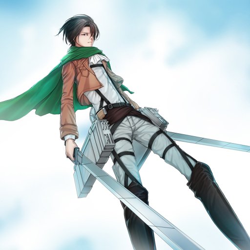 Download Anime Attack On Titan Levi Ackerman PFP