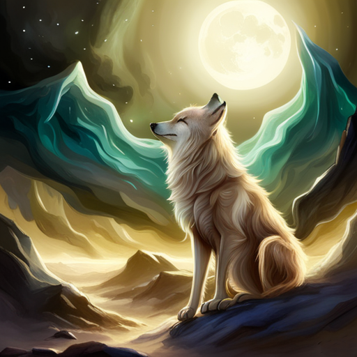 Brown Fox in a Fantasy Landscape by lonewolf6738