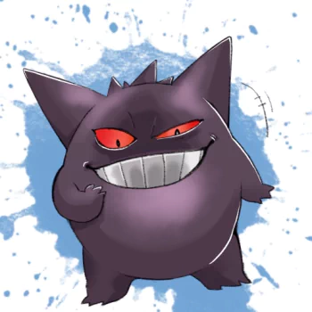 Anime Pokemon Gengar (Pokémon) PFP