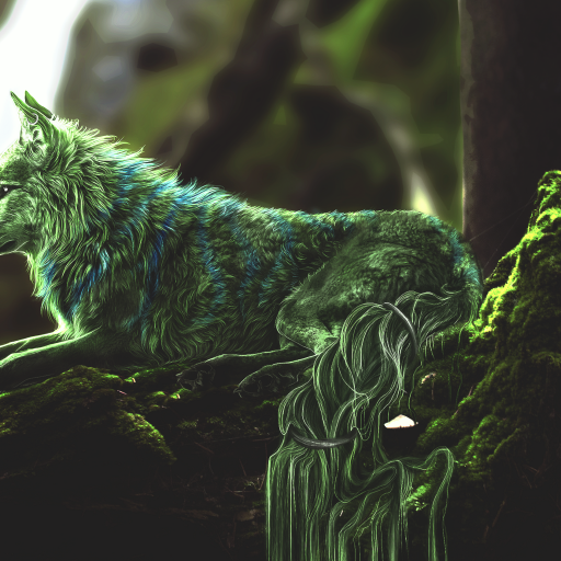 Download Fantasy Wolf PFP