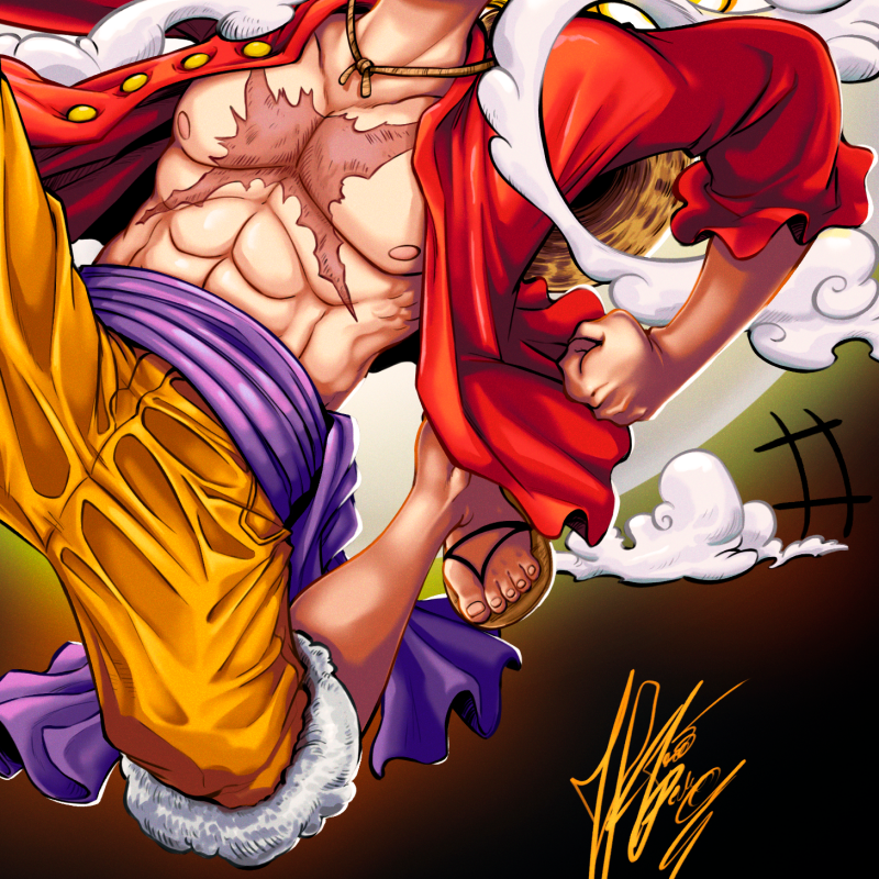 Luffy GEAR 5 by JoePopls