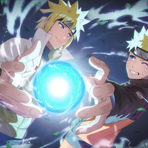 Minato & Naruto by SHIN