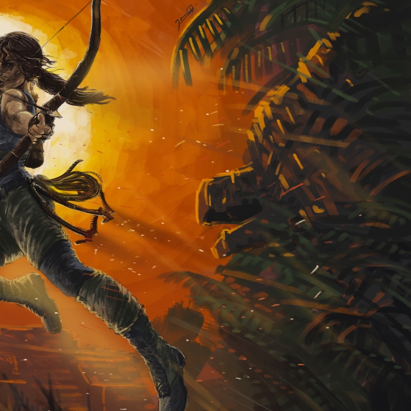 Tomb Raider Pfp by Jasmin Djencic