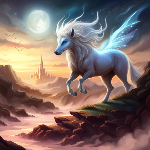 White Creature that Looks Like a Horse by lonewolf6738