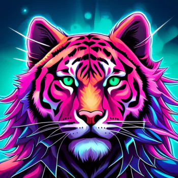  Artistic Tiger closeup