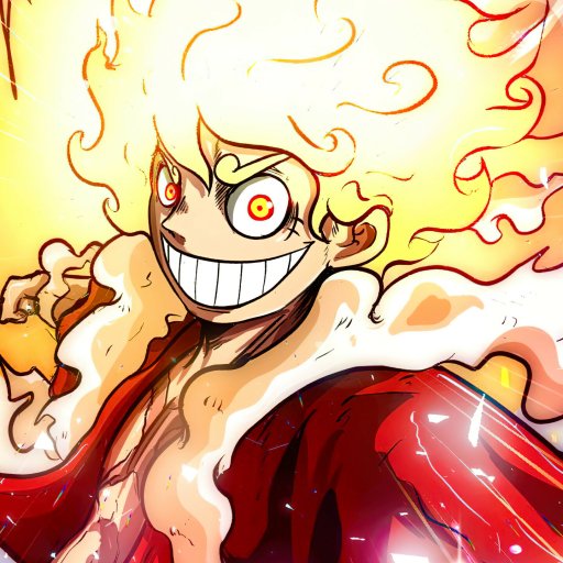 Download Anime One Piece Monkey D. Luffy Gear 5 (One Piece) PFP