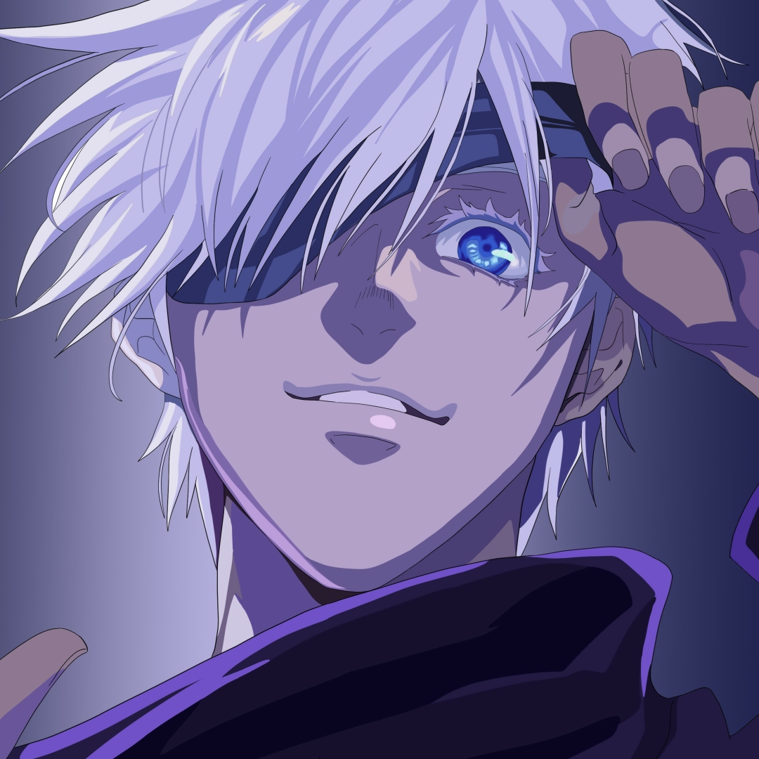 Jujutsu Kaisen Icon Satoru Gojo s Signature Smirk