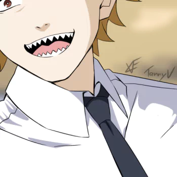  Aki Hayakawa &amp; Denji by TannyV