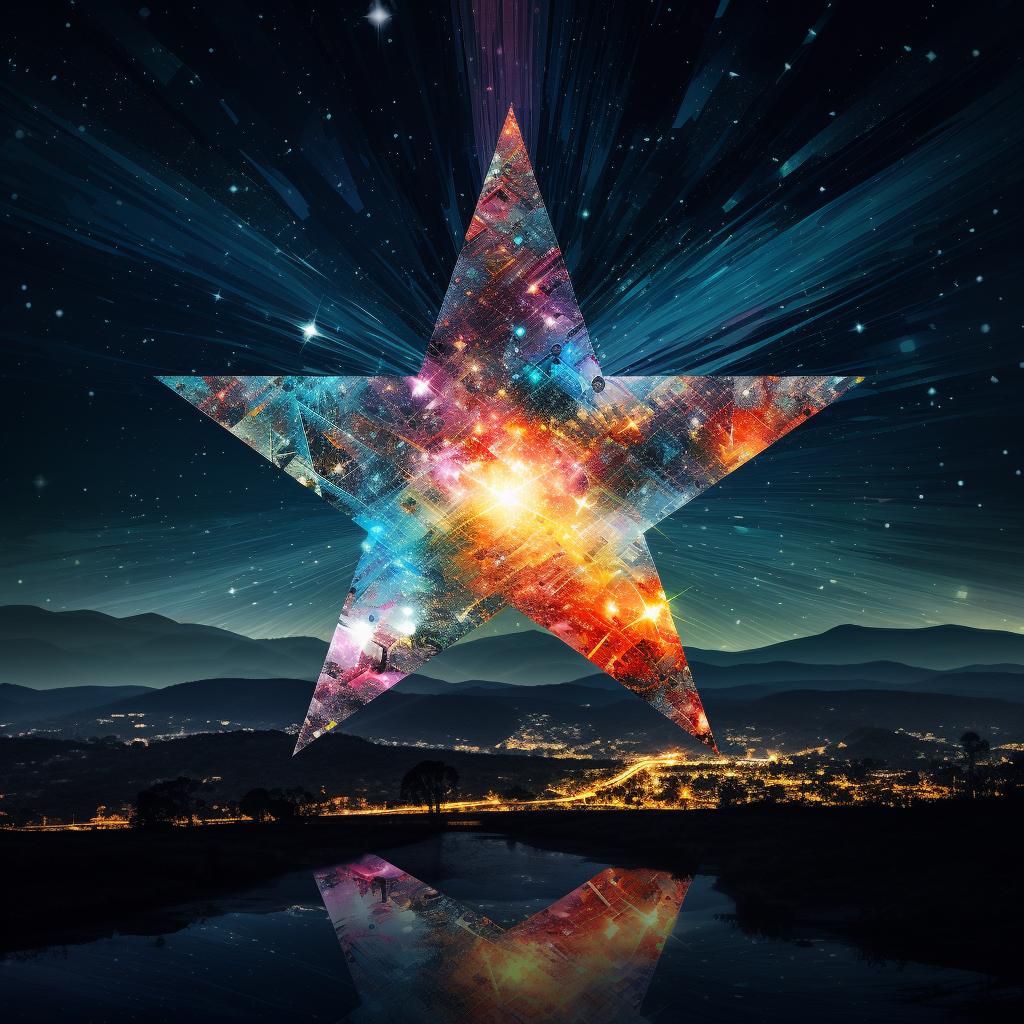 Cosmic Star Reflection Avatar