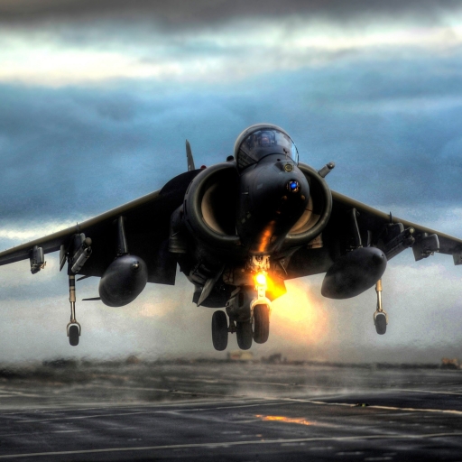 Harrier Vertical Takeoff