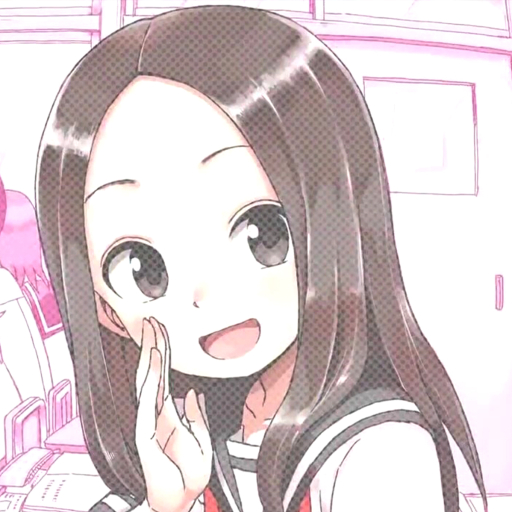 Karakai Jouzu No Takagi-san (001) Circle Icon by TpaBoOkyP on