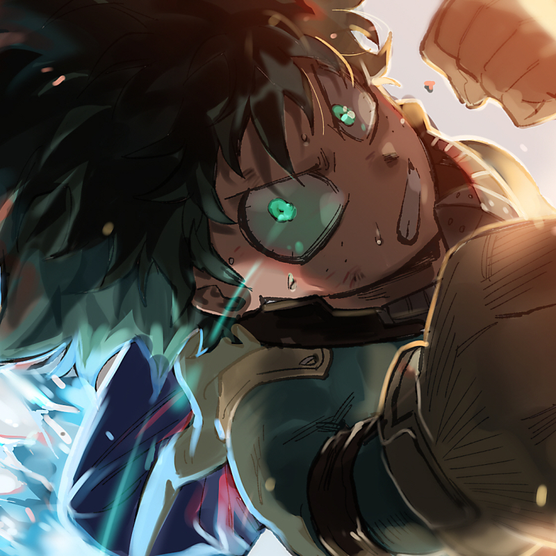 Download Izuku Midoriya Anime My Hero Academia PFP