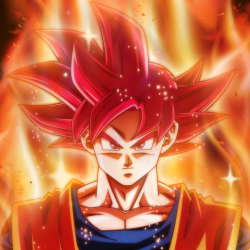 Download Goku Super Saiyan God Anime Dragon Ball Super PFP by Rodrigo ...