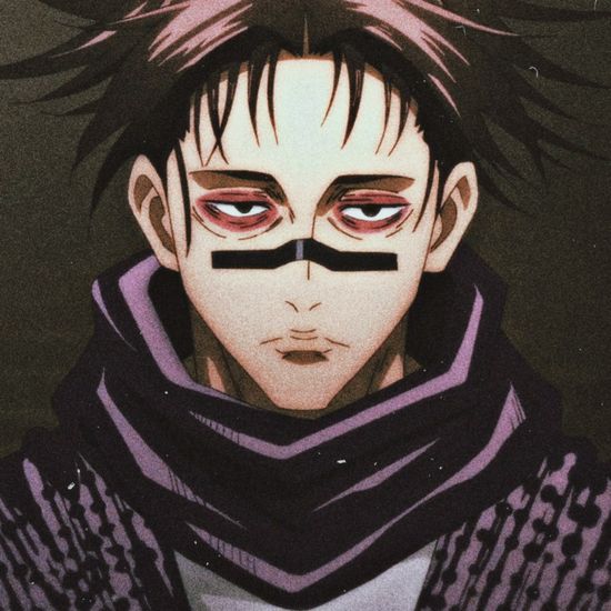 Close-up avatar of Choso from Jujutsu Kaisen with detailed anime-style artwork, featuring his distinctive red eyes and facial markings.