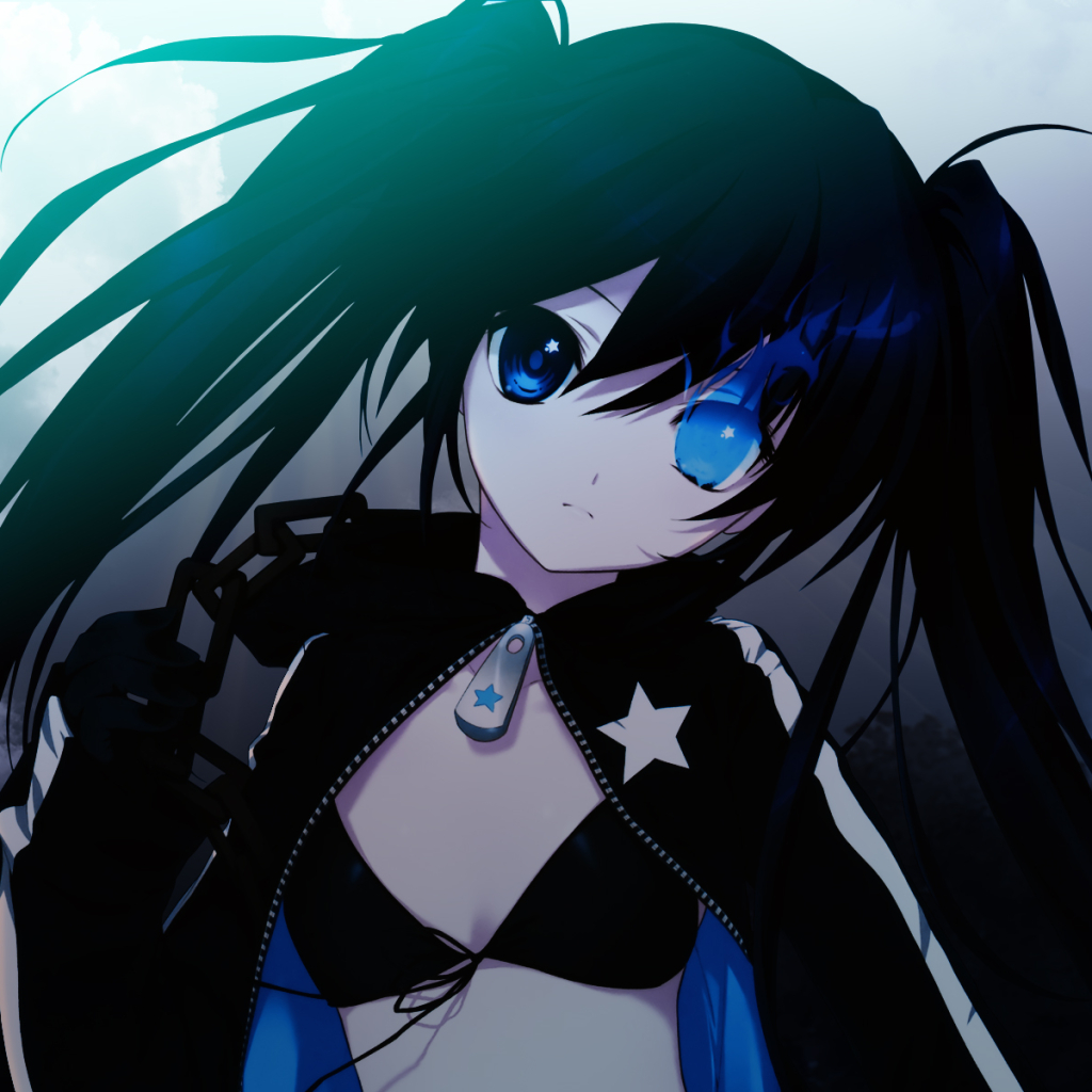 Download Anime Black Rock Shooter PFP