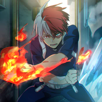 Shoto Todoroki Anime My Hero Academia PFP