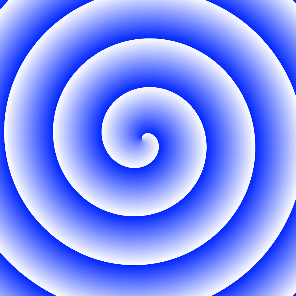 Blue Spiral that I made in paint.net by MARST