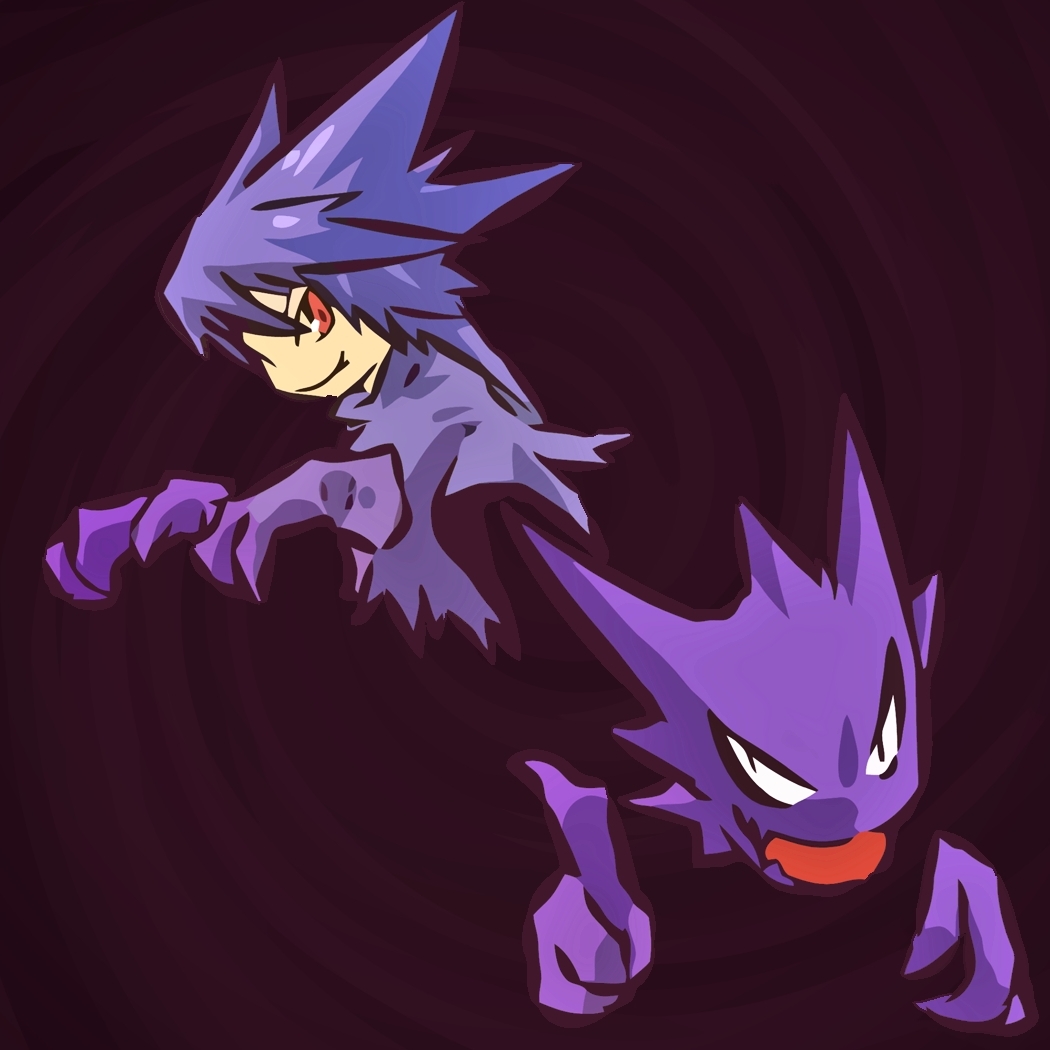 Gastly, Haunter & Gengar : r/Pokemonart