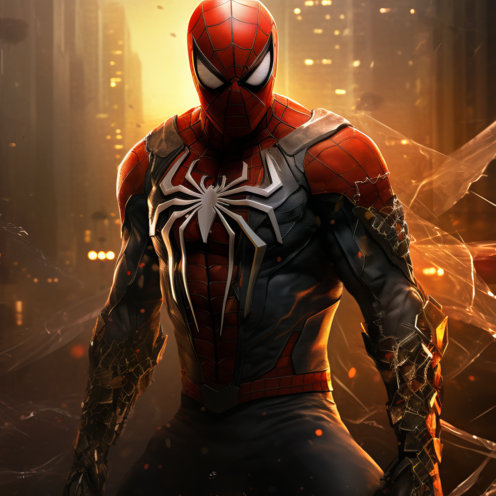 Futuristic And Epic Spider Man Wallpaper