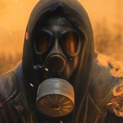 Download Dark Gas Mask Pfp