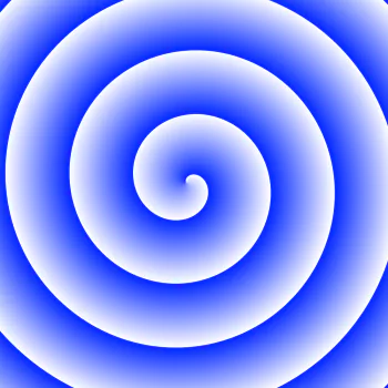 blue relax light white candy Abstract spiral PFP