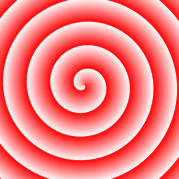 red relax light white Abstract spiral PFP