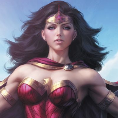 Wonder Woman Pfp by Stanley Artgerm Lau