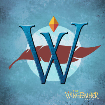 Profile picture featuring The Wingfeather Saga logo with stylized 'W' and feather elements on a blue textured background.