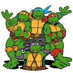 Comic Teenage Mutant Ninja Turtles PFP
