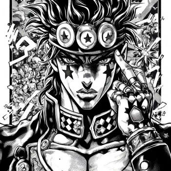 Explore the Best Jojo_no_kimyou_na_bouken_ougon_no_kaze Art