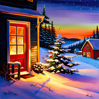  Cabin in the Snow