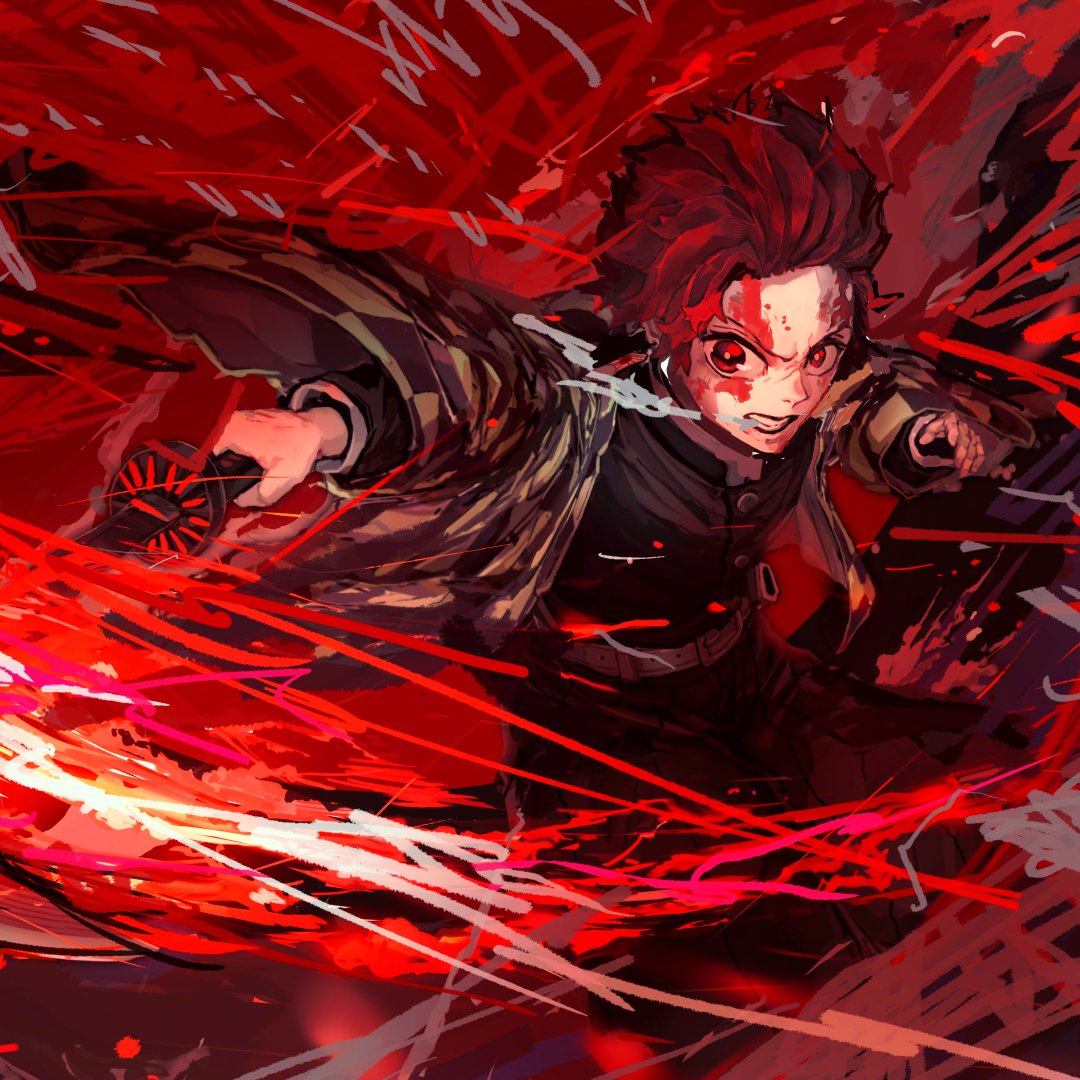 Download Tanjiro Kamado Anime Demon Slayer: Kimetsu No Yaiba PFP by  モンテ酢キュ～_凧