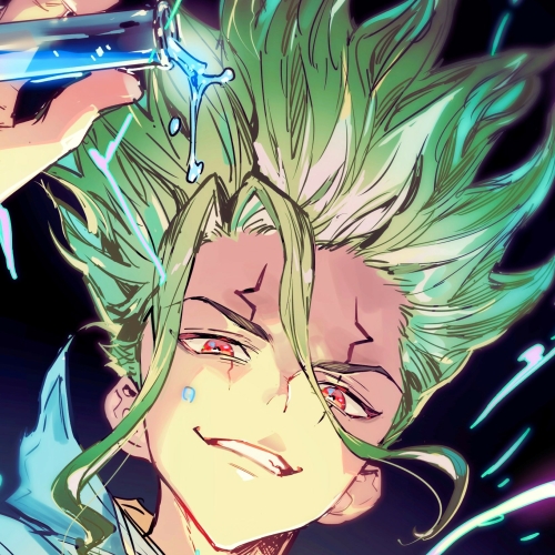 Download Anime Dr. Stone Senku Ishigami PFP