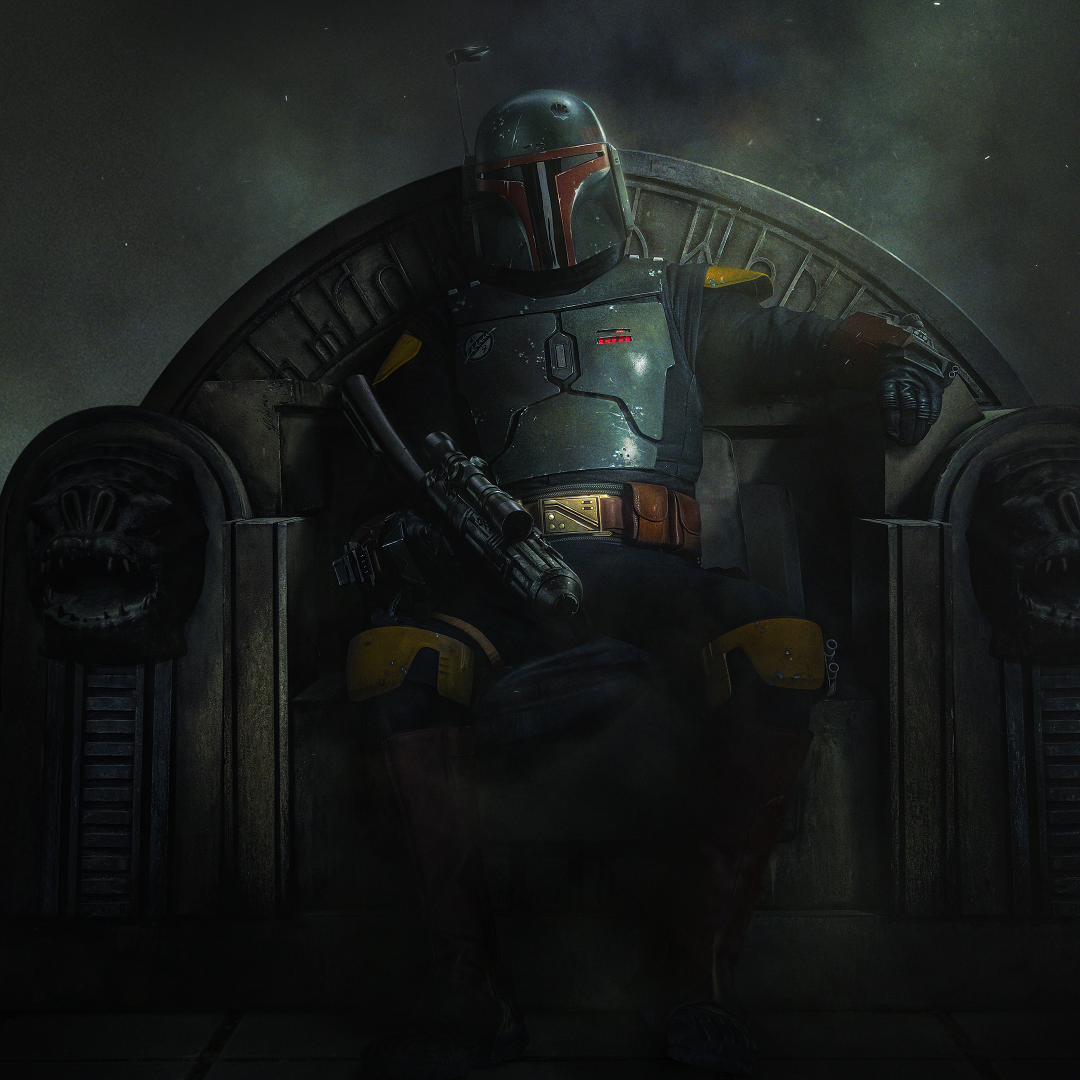 Download Boba Fett TV Show The Book Of Boba Fett PFP