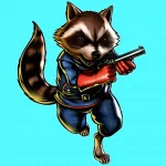 Comic Rocket Raccoon PFP