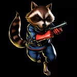 Comic Rocket Raccoon PFP