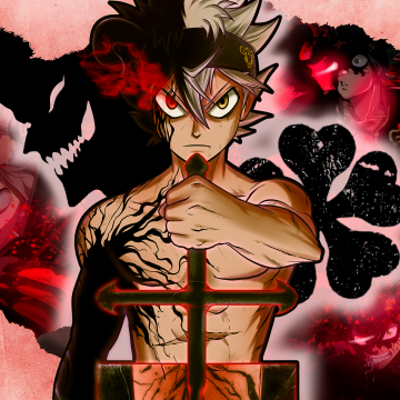 Asta from Black Clover HD 4K Quality Wallpaper for Mobile