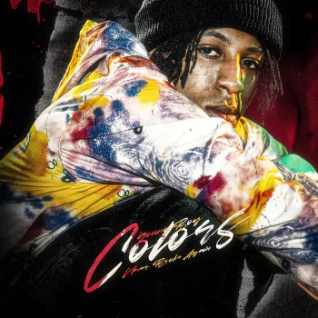 Profile picture featuring an artist in colorful attire with a stylized 'Colors' text, expressing a music theme.
