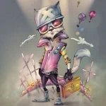  Cartoon Cat