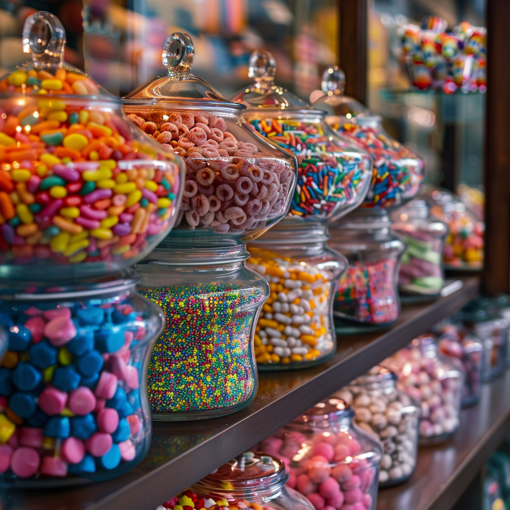 Colorful Candy Store Delights Avatar by robokoboto