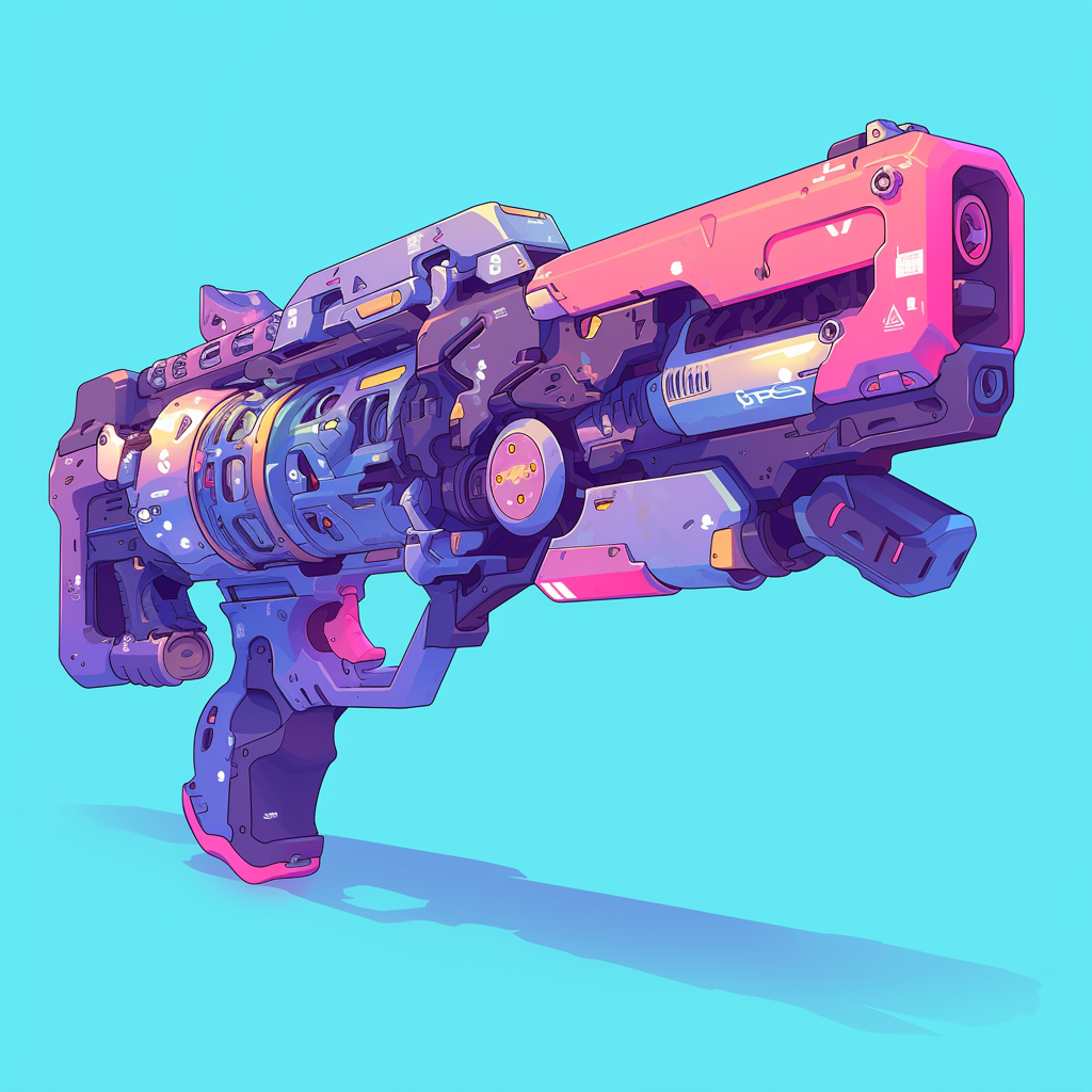 Futuristic Laser Gun Avatar by robokoboto
