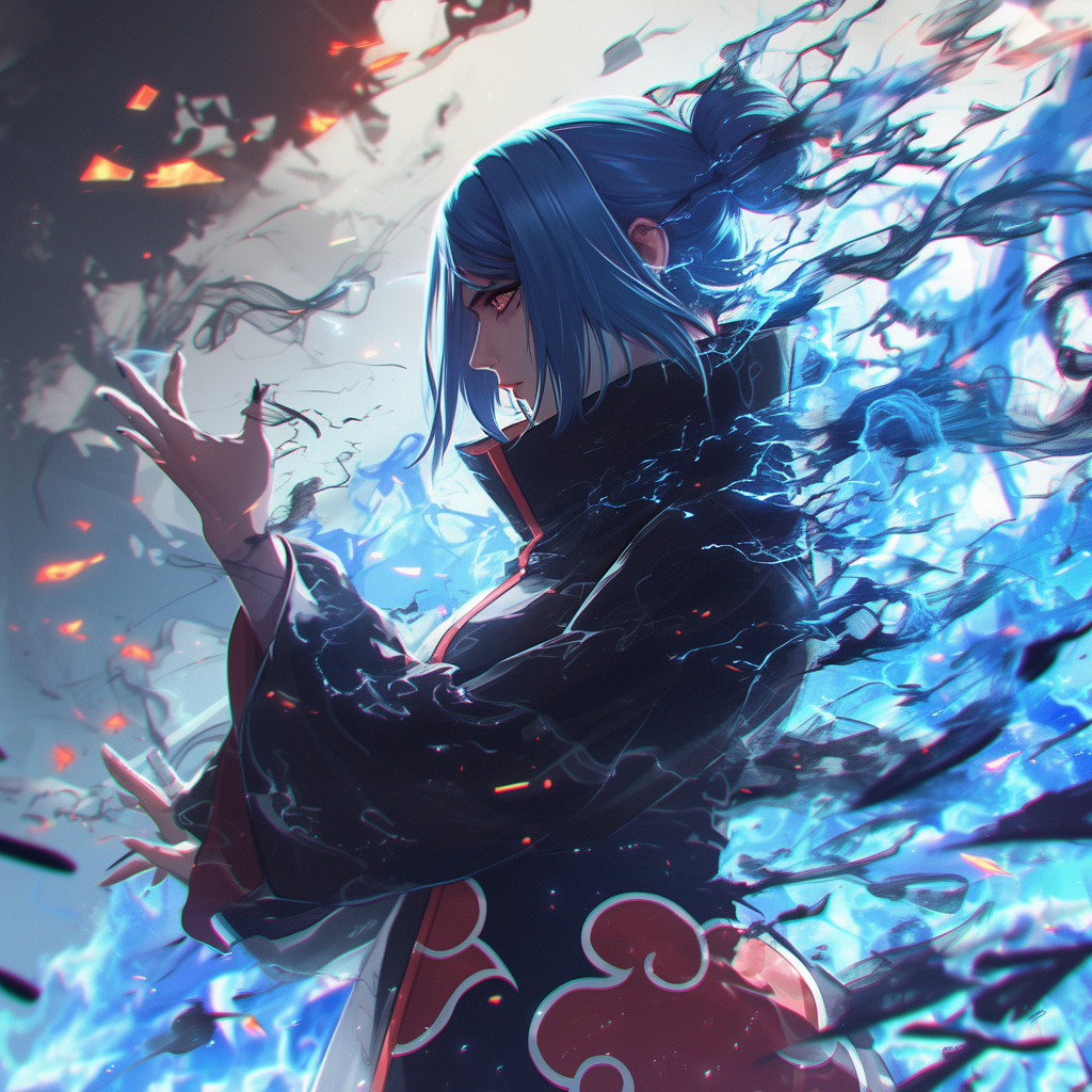 Konan Naruto Fan Art Avatar by BlueTechWizard