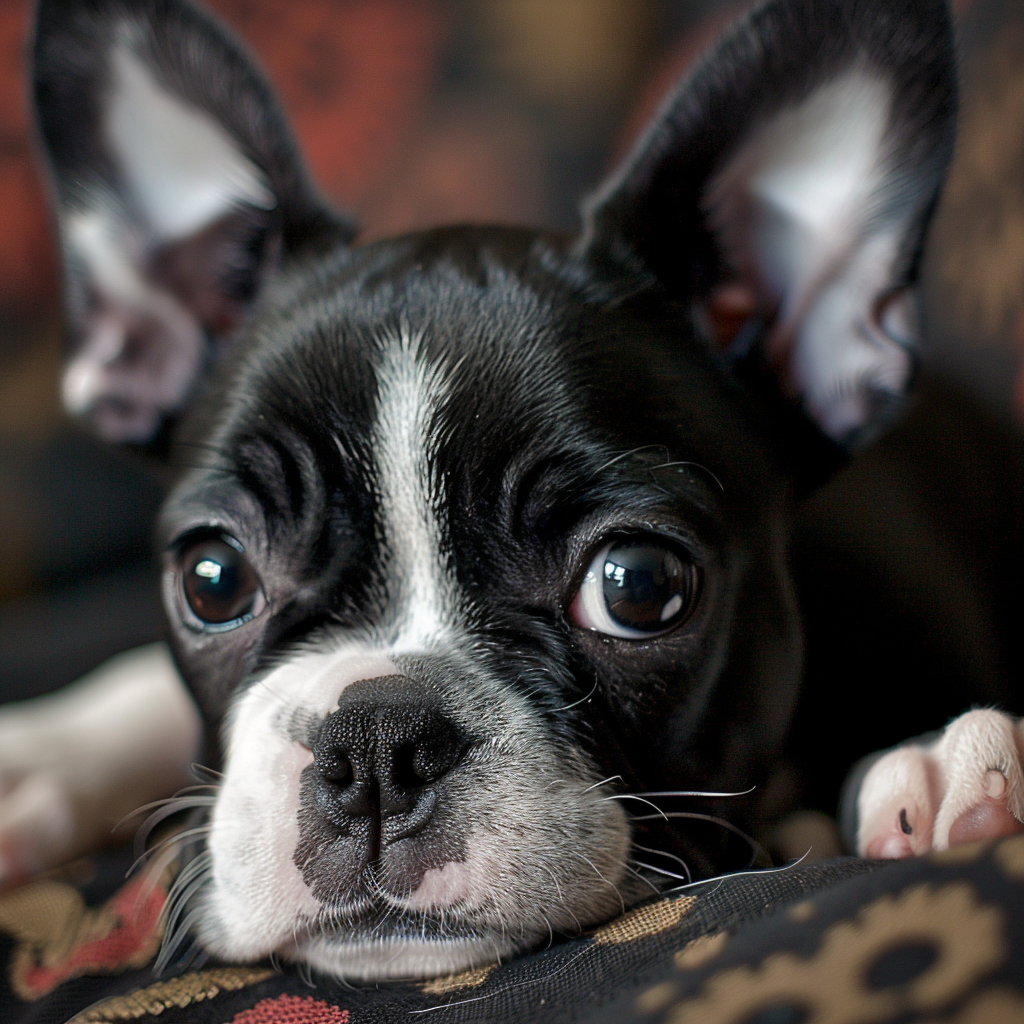 Boston Terrier Puppy Avatar by BlueTechWizard