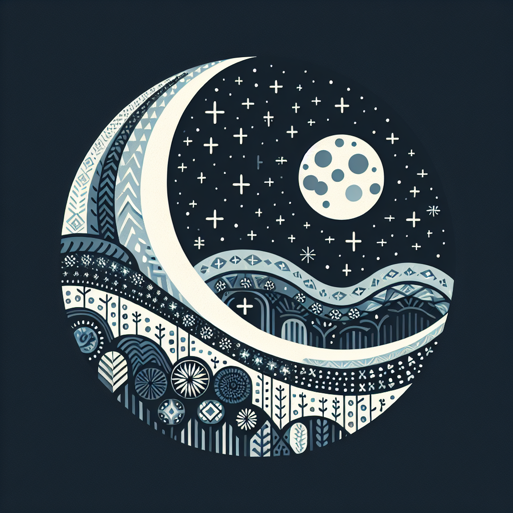 New Moon Avatar Illustration Design by QuantumCurator