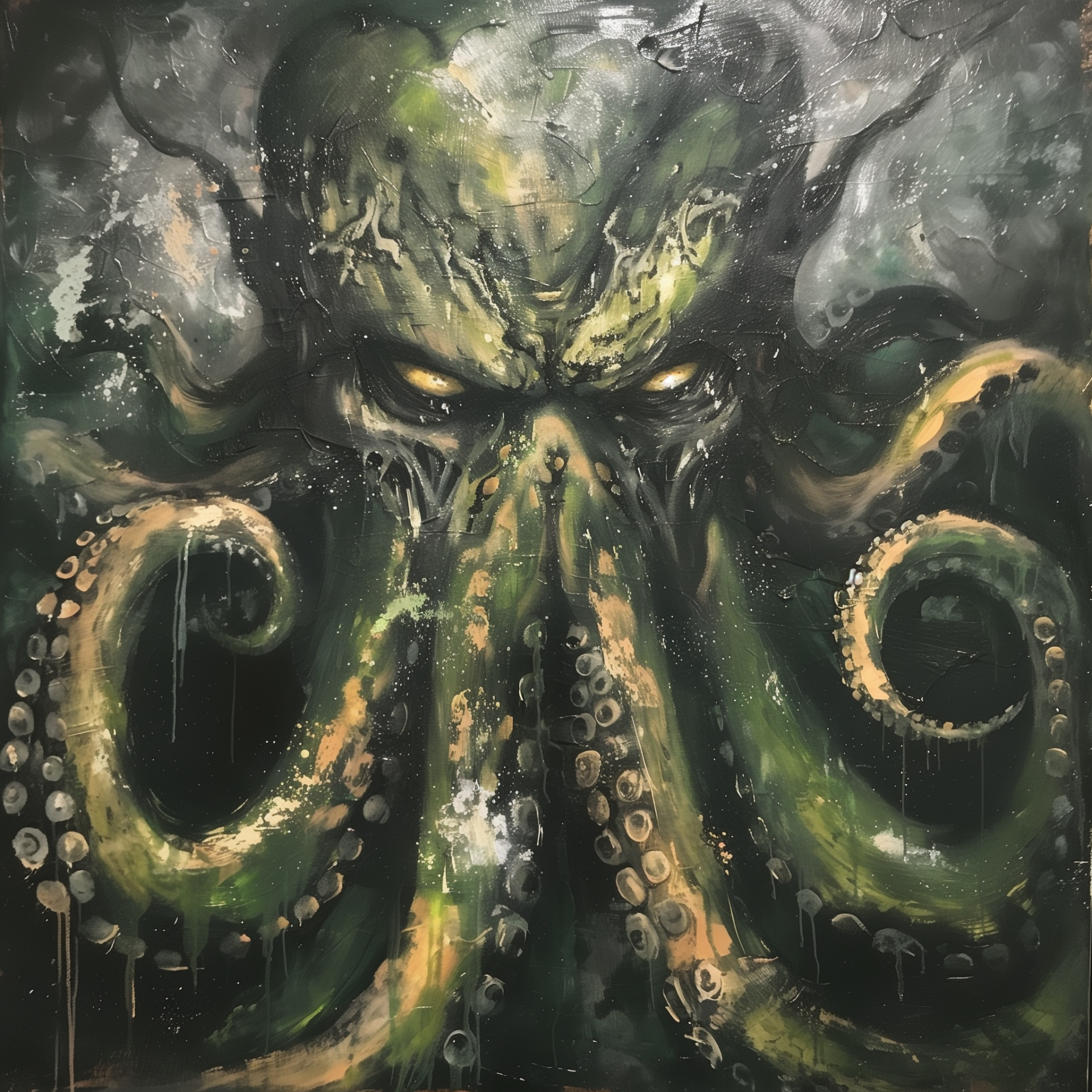 A dark, ominous illustration of Cthulhu with a monstrous face and sprawling tentacles, serving as a forum avatar or profile picture.