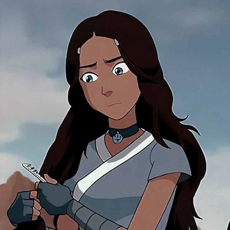 Profile photo of Katara from Avatar: The Last Airbender, showing her looking concerned with a determined expression.