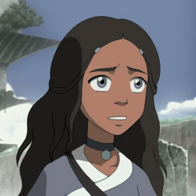 Avatar profile picture featuring Katara from Avatar: The Last Airbender, showing her with a concerned expression against a blurry natural background.