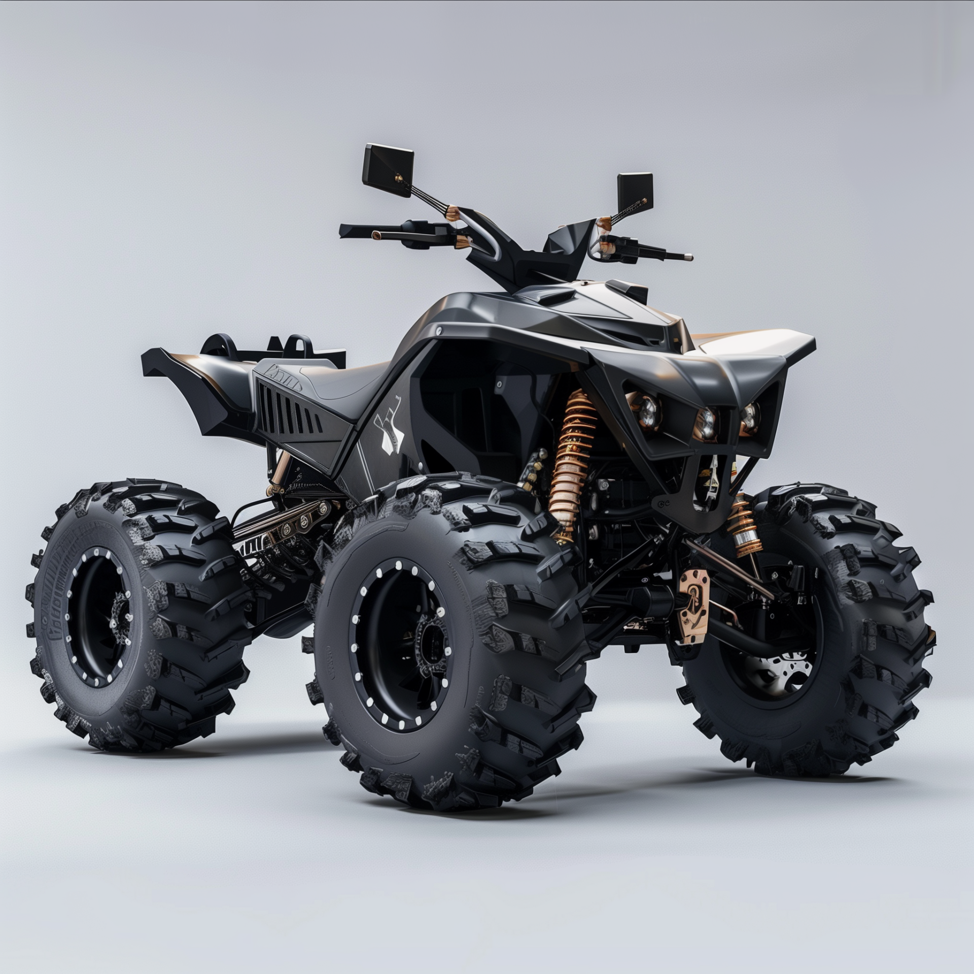 Profile photo of a sleek, modern quad bike with large tires and stylish design, representing a passion for off-road vehicles.