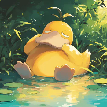 All0412 ✪ na platformě X: „Shiny Psyduck Wallpaper @Junichi_Masuda  https://t.co/ecM0mY3mD9“ / X